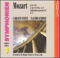 Mozart: Symphonien, Vol. 1 von I Solisti Veneti