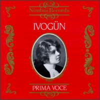 Ivogün - Prima Voce von Maria Ivogün