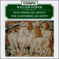 Pijper: Five String Quartets von Various Artists