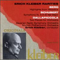 Erich Kleiber Conducts Berg - Schubert - Dallapiccola von Erich Kleiber