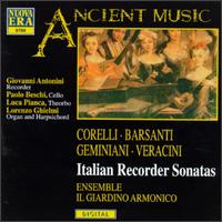 Corelli-Barsanti-Geminiani-Veracini: Italian Recorder Sonatas von Il Giardino Armonico