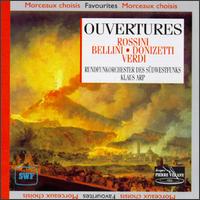 Ouvertures: Rossini; Bellini; Donizetti; Verdi von Various Artists