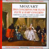 Mozart: Two Concertos for Flute; Flute & Harp Concerto von Paul Kuentz