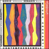 Music by Sciarrino, Bussotti, Berio and Xenakis von Contempoensemble
