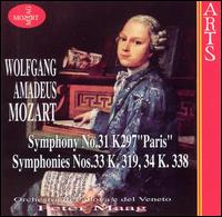 Mozart: Symphonies Nos. 31, 33, 34 von Peter Maag