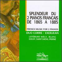Splendeur du 2 pianos francais de 1865 a 1885 von Various Artists