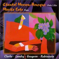 Chantal Masson-Bourque, viola; Mariko Sato, piano von Various Artists
