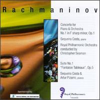 Rachmaninov: Concerto for piano in F#m; Suite for pianos No1 von Various Artists