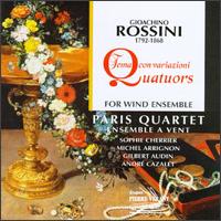 Gioachino Rossini: Tema con variazioni; Quatuors for Wind Ensemble von Various Artists