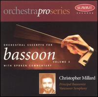 Orchestral Excerpts for Bassoon, Vol. 2 von Christopher Millard