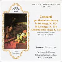 Mozart: Concerti per flauto e orchestra von Severino Gazzelloni