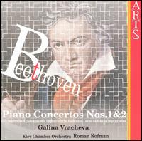 Beethoven: Piano Concertos No. 1 & 2 von Galina Vracheva