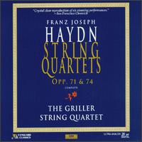 Franz Joseph Haydn: String Quartets Opp. 71 & 74 von Griller String Quartet