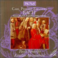 C.P.E. Bach: Sonates pour viola da gamba & basso continuo von Paolo Pandolfo
