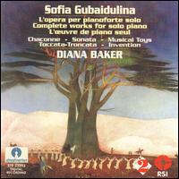 Gubaydulina: Complete Works for Solo Piano von Dian Baker