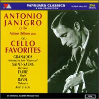 Antonio Janigro; Cello Favorites von Antonio Janigro