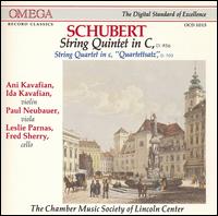 Schubert: Quintet in C; Quartettsatz in C minor von Various Artists