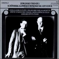 Alexander Zemlinsky: Trio Op. 3; Arnold Schönberg: Kammersymphonie No. 1 Op. 9 von Various Artists
