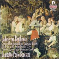 Beethoven: Early Works For String Quartet von Various Artists