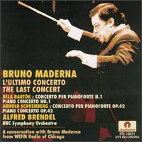 Bruno Maderna's Last Concert von Bruno Maderna
