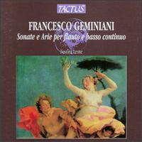 Francesco Geminiani: Sonatas and Arias for Flute and Basso Continuo von Festina Lente Chamber Choir