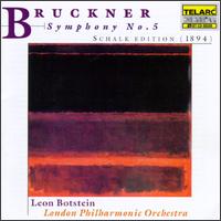 Anton Bruckner: Symphony No. 5 von Leon Botstein