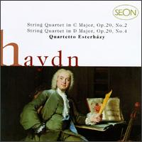 Haydn: String Quartets in C major, Op. 20 No. 2 & D major,Op. 20 No. 4 von Quartetto Esterhazy