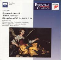 Mozart: Serenade No. 10 "Gran Partita"; Divertimenti K.213 & K.270 von Various Artists