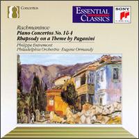 Rachmaninov: Piano Concertos Nos. 1 & 4; Rhapsody on a Theme by Paganini von Eugene Ormandy