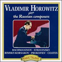 Vladimir Horowitz Plays The Russian Composers von Django Reinhardt