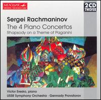 Rachmaninov: The 4 Piano Concertos von Victor Eresko
