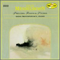 Felix Mendelssohn Preludes, Fugues & Studies von Various Artists