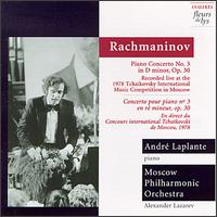 Rachmaninov: Piano Concerto No. 3 von André Laplante