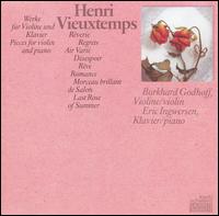 Henri Vieuxtemps: Werke für Violine und Klavier, Vol. 1 von Burkhard Godhoff