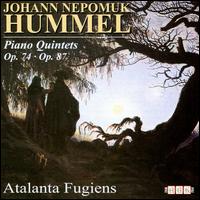 Johann Nepomuk Hummel: Piano Quintets Opp. 74 & 87 von Atalanta Fugiens