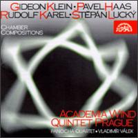 Gideon Klein, Pavel Haas, Rudolf Karel, Stepán Lucký: Chamber Compositions von Various Artists