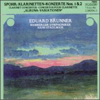 Louis Spohr: Clarinet Concertos Nos. 1 & 2; Alruna Variations von Hans Stadlmair
