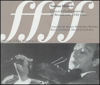 Concert Performances & Broadcasts, 1942-1969 von Nathan Milstein