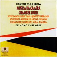 Bruno Maderna: Chamber Music von Various Artists