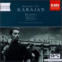 Roussel: Symphony No4; Balakirev: Symphony No1 von Herbert von Karajan