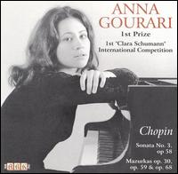 Chopin: Sonata No. 3; Mazukas, Op. 30, 59 & 68 von Anna Gourari