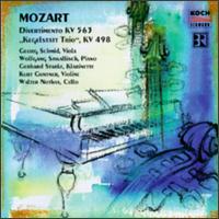 Mozart: Divertimento KV 563; Kegalstatt Trio KV 498 von Various Artists