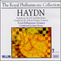 Haydn: Symphony No104; Symphony No102 von Jane Glover