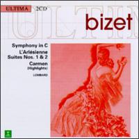 Bizet: Symphony in C; Carmen (Highlights); Arlésienne Suites Nos. 1 & 2 von Alain Lombard