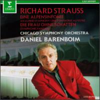 Richard Strauss: Eine Aplensinfonie; Die Frau Ohne Schatten von Daniel Barenboim