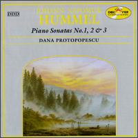 Hummel Piano Sonatas No.1, 2 & 3 von Dana Protopopescu