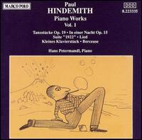 Hindemith: Piano Works, Vol. 1 von Hans Petermandl
