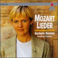 Mozart: Lieder von Barbara Bonney