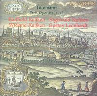 Telemann: Paris Quartets 1-12 von Various Artists