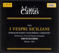 Verdi: I Vespri Siciliani von Maria Callas